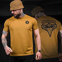 Мужская потоотводная Футболка Airborne Coolmax с принтом койот размер S
