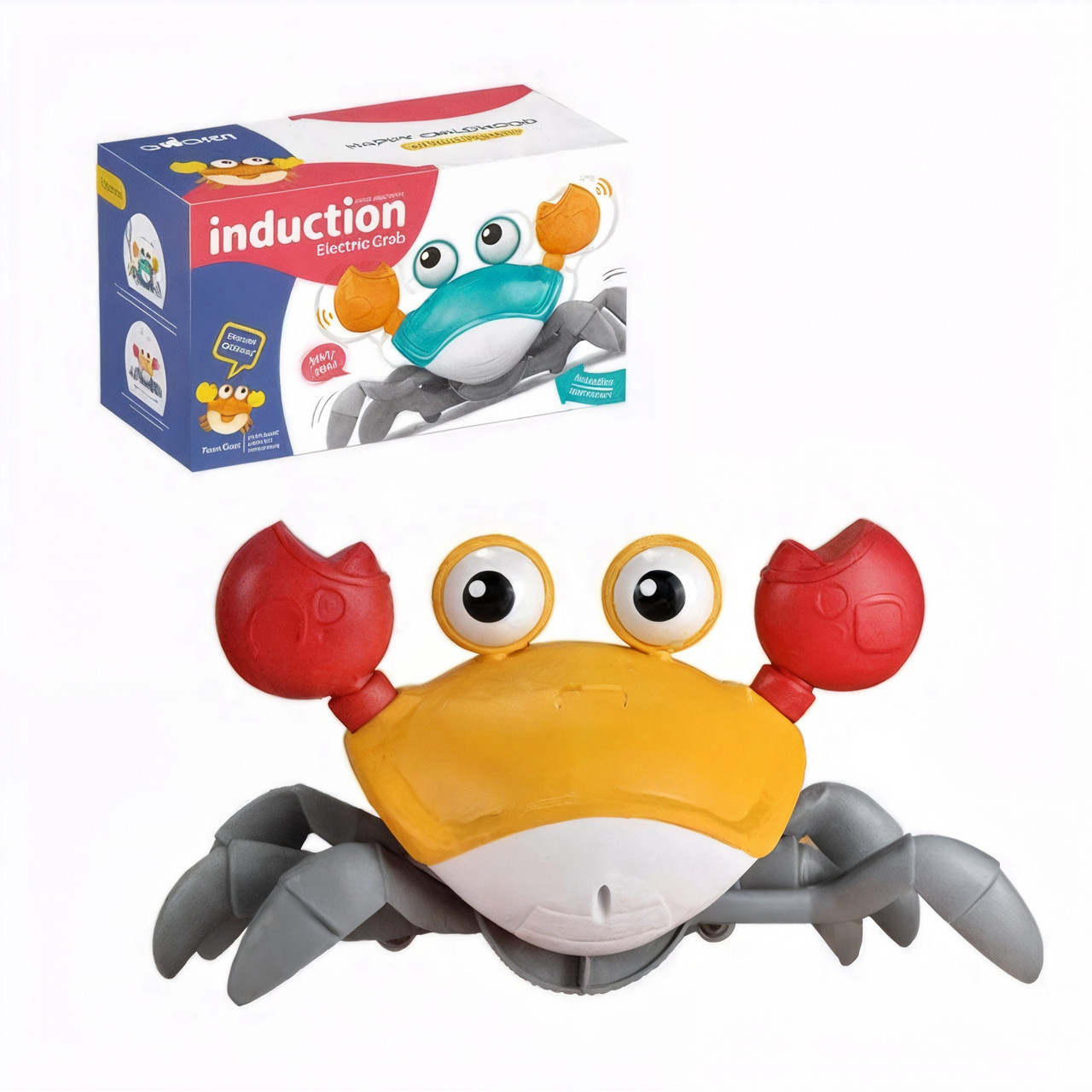 Іграшка Краб мелодії бігає 23*10*12 см (QC3Y), фото 1