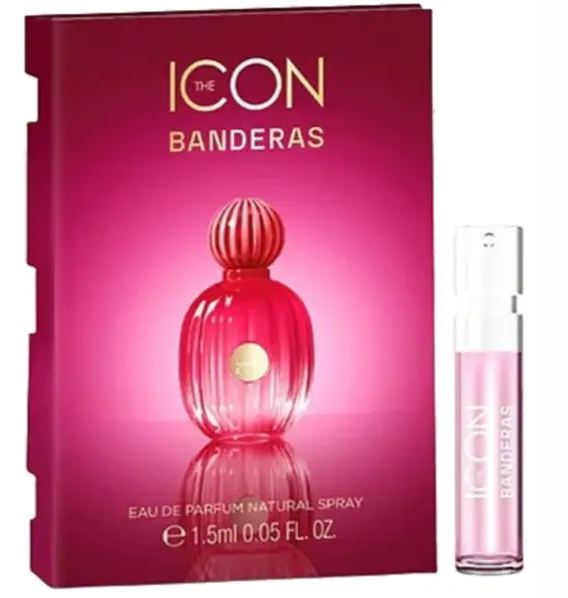 Парфумована вода для жінок Antonio Banderas Icon For Women Eau De Parfum 1.5 мл Пробник, фото 1