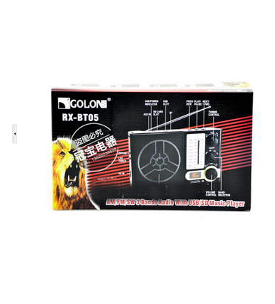 Портативний динамік Радіоприймач GOLON RX BT-05 колонка переносна, фото 3