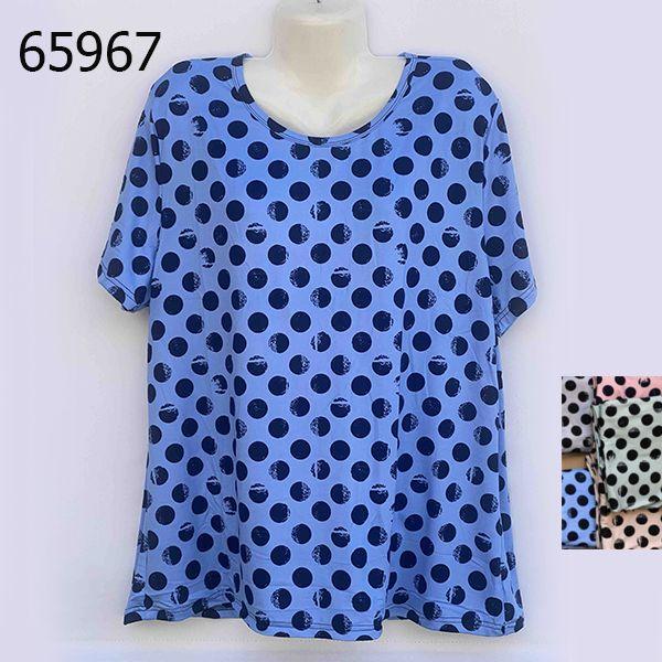 Жіноча футболка "Віскоза" Батал Розмір: 50,52,54,56,58 (27016), фото 1