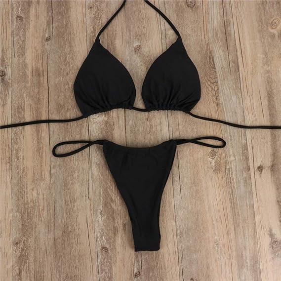 Купальник бікіні на зав'язках в універсальному розмірі, фото 1