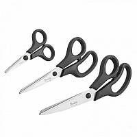 Набір ножиць універсальних CLASSIC, 3 шт, HOME 
& GARAGE, DIY-SC204/SET-B