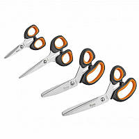 Набір ножиць універсальних PRECISION, 4 шт, HOME 
& GARAGE, DIY-SC208/SET-B