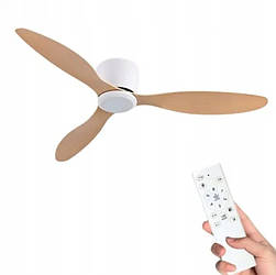 Вентилятор стельовий BROWN 132 см з таймером та пультом керування