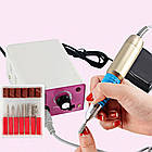 Фрезер для манікюру і педикюру на 20000об/хв, Lina MM-25000 / Професійний фрезерний апарат для манікюру, фото 2