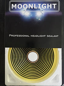 Термогерметик для фар Moonlight чорний/серій