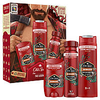 Подарунковий набір Old Spice Bearglove (Гель для душу 3в1+Дезодорант-стік+Дезодорант-спрей)