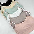 Безшовні топи на тонких бретелях #762, фото 3