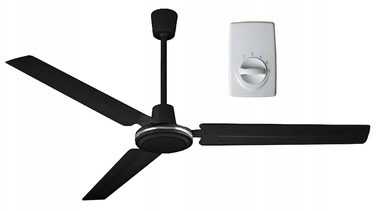 Вентилятор стелевий DAXTON FAN AIR POWER 142 cm Чорний + настінний регулятор