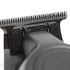 Акумуляторна машинка для стрижки, 4 насадки, 2000 мАг, USB, VGR 995 Pro / Акумуляторний тример, фото 6