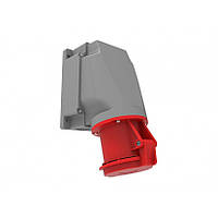Розетка настінна 90° 380V 4*63A поліамід IP44, Bemis (BC1-4504-2535)