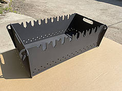 Мангал сталевий 4мм розбірний фарбований