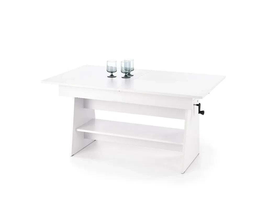 Журнальний столик, трансформер Erika, білий, фото 1