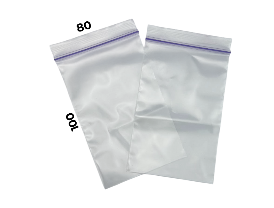 Пакети з замком Zip-Lock (80*100мм) (100шт/уп)