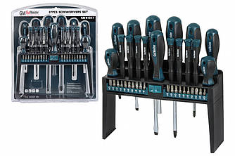 Набір викруток і бітів Gut Meister, 37 шт Нова преміум лінійка GM-01037