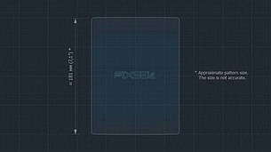 Захисне гібридне скло на монітор 8.9" 9H VOLVO XC 60 2025 -