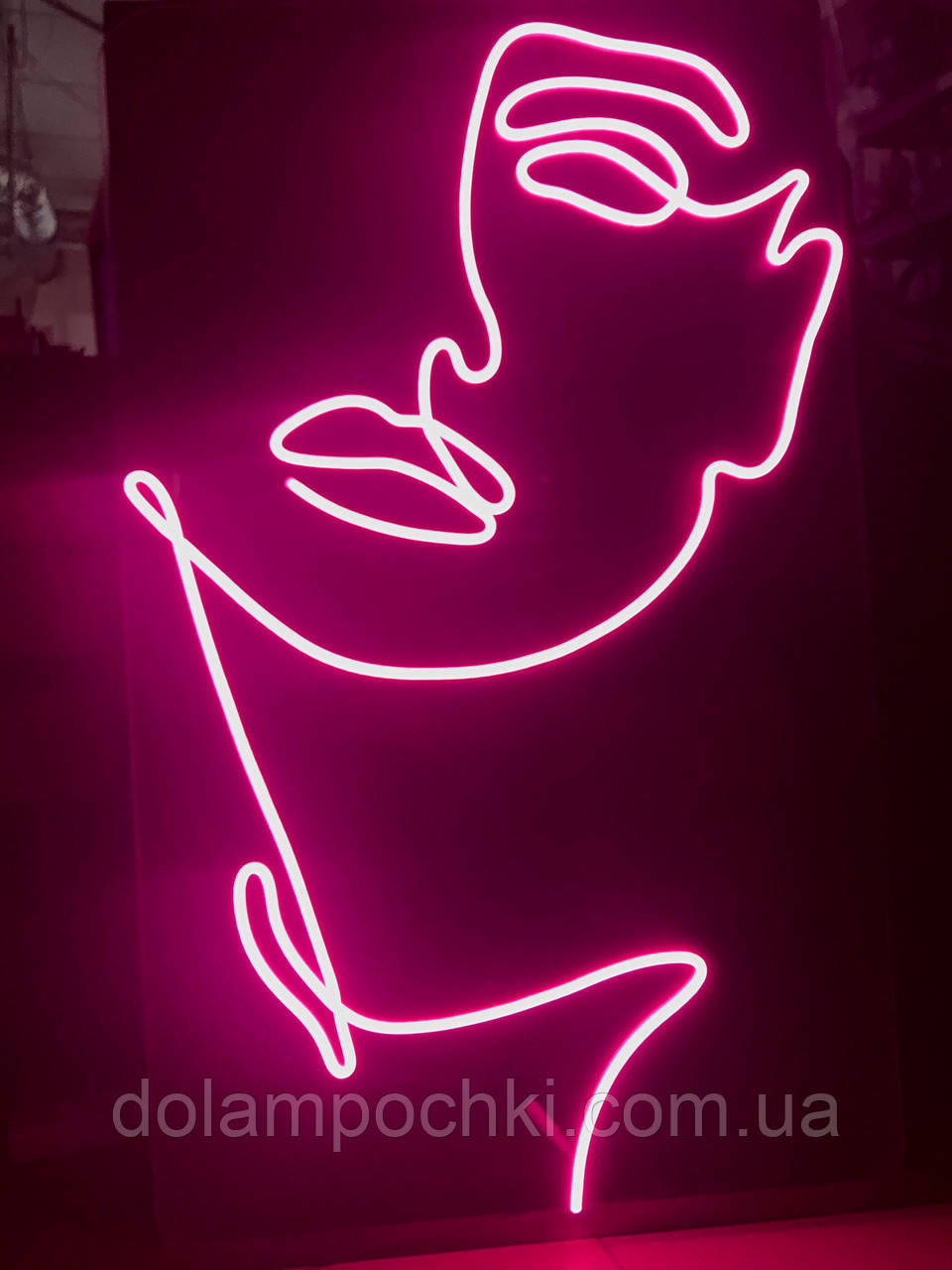 Неонова LED вивіска Для салону краси 600х1000, фото 1