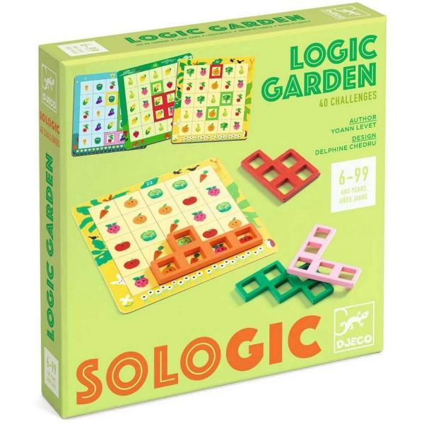Настільна гра головоломка Djeco Логічний сад. Djeco Logic Garden Sologic DJ08520