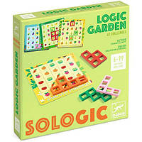Настільна гра головоломка Djeco Логічний сад. Djeco Logic Garden Sologic DJ08520