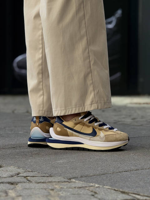 (supki) Nike × sacai Vaporwaffle 25cm Кроссовки Nike VaporWaffle Sport x Sacai Purple Купить