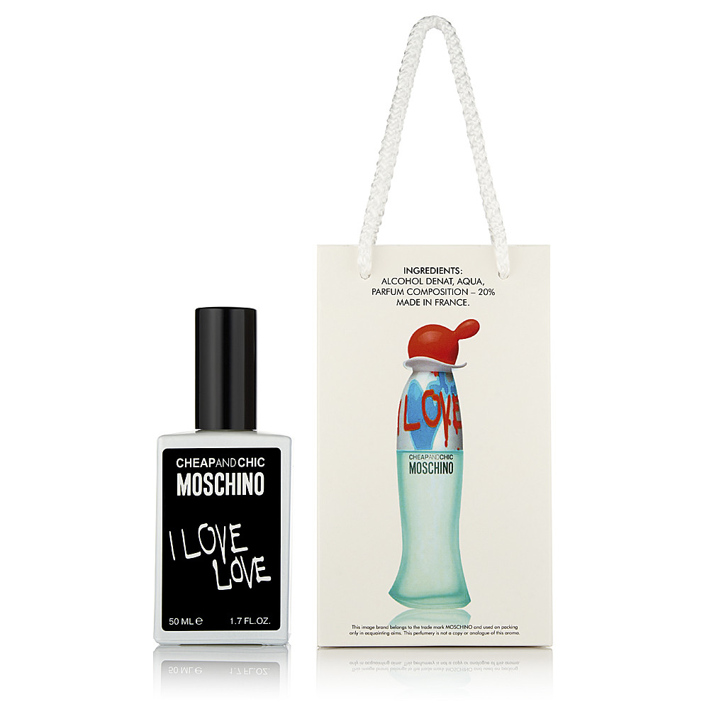 Парфум Moschino Cheap&Chic I Love Love 50 мл у подарунковій упаковці (9055H)