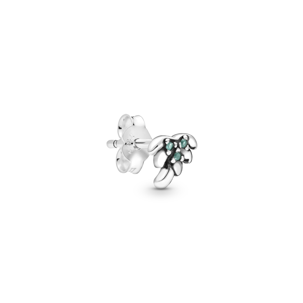 Срібна сережка No Brand Моя пальма 298544C01 (1713078215), фото 1