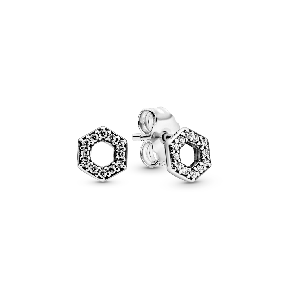 Срібні сережки No Brand Бджолині стільники 298800C01 (1713083851), фото 1