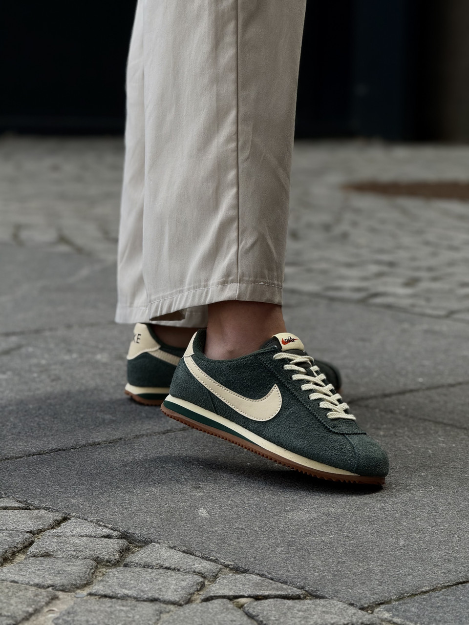 Кросівки жіночі Nike Cortez Vintage Suede Green Gum / FJ2530-301, фото 1