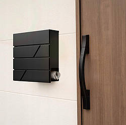 Поштовий ящик із кришкою Malatec антрацит 6238