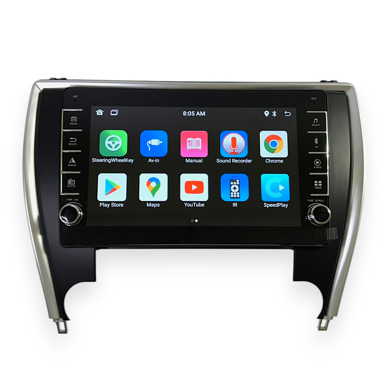 Магнітола для Toyota Camry 55 USA 2015-2017 Android 2/32 ГБ з кнопками | CarPlay, Bluetooth, камера