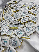 Молочний шоколад преміум з логотипом для стоматології 6 г, фото 8