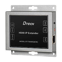 Подовжувач відеосигналу HDMI 150m IP-150 Dtech DT-7043R (QCW) Receiver (74-00141)
