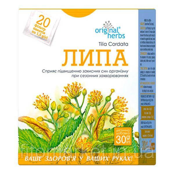 Фіточай Organic Herbs Липа фільтр-пакети 1,5 г №20
