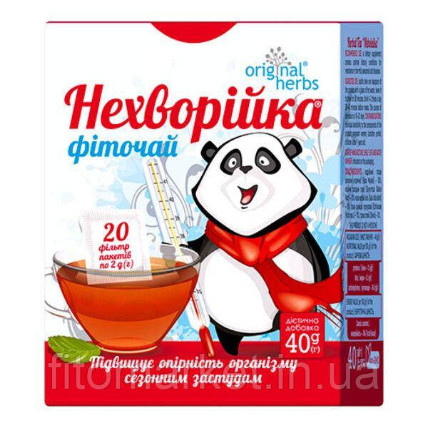 Фіточай Organic Herbs Нехворійка фільтр-пакети 2 г № 20