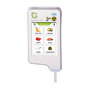 Екотестер Greentest ECO 6 - Дозиметр, нітрат-тестер та вимірювач жорсткості води в одному приладі (Green6)
