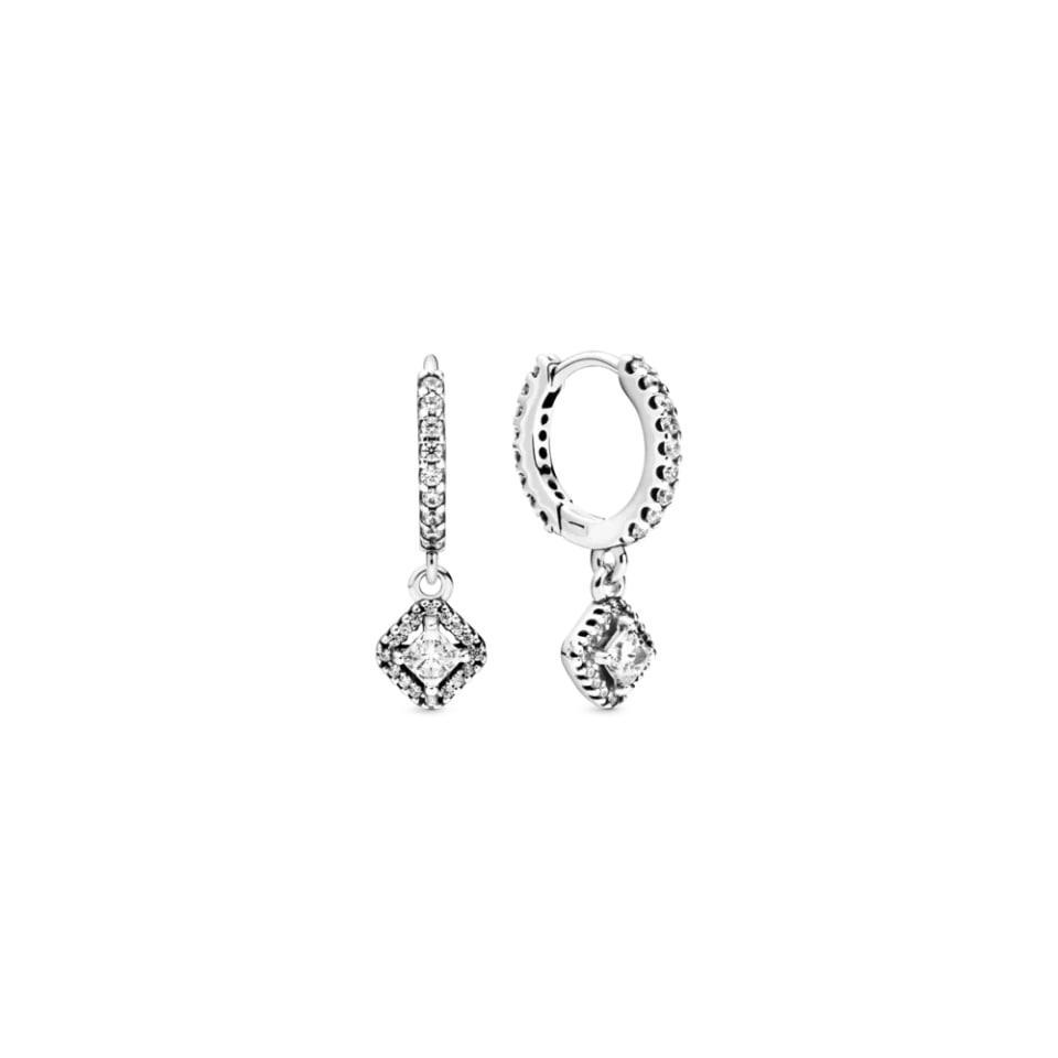 Сережки No Brand Сяючі квадрати 298503C01 (2557970003), фото 1