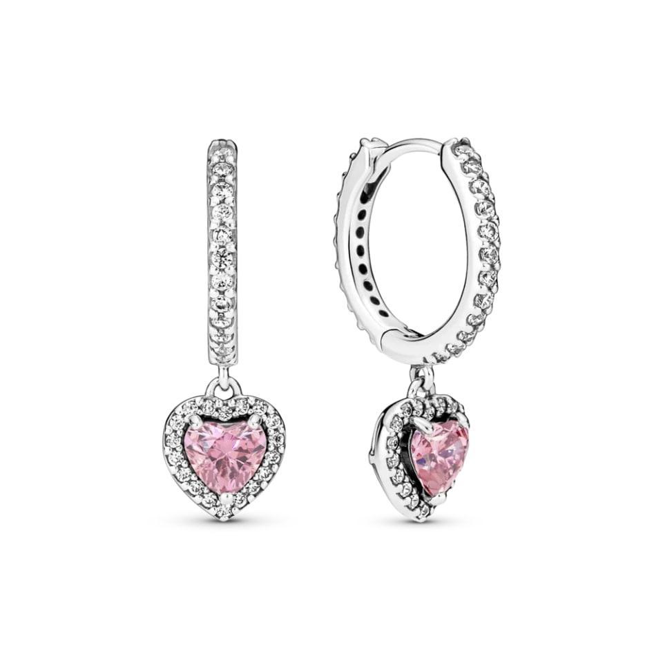 Сережки No Brand Серце з блискучим ореолом 291445C01 (2558057729), фото 1