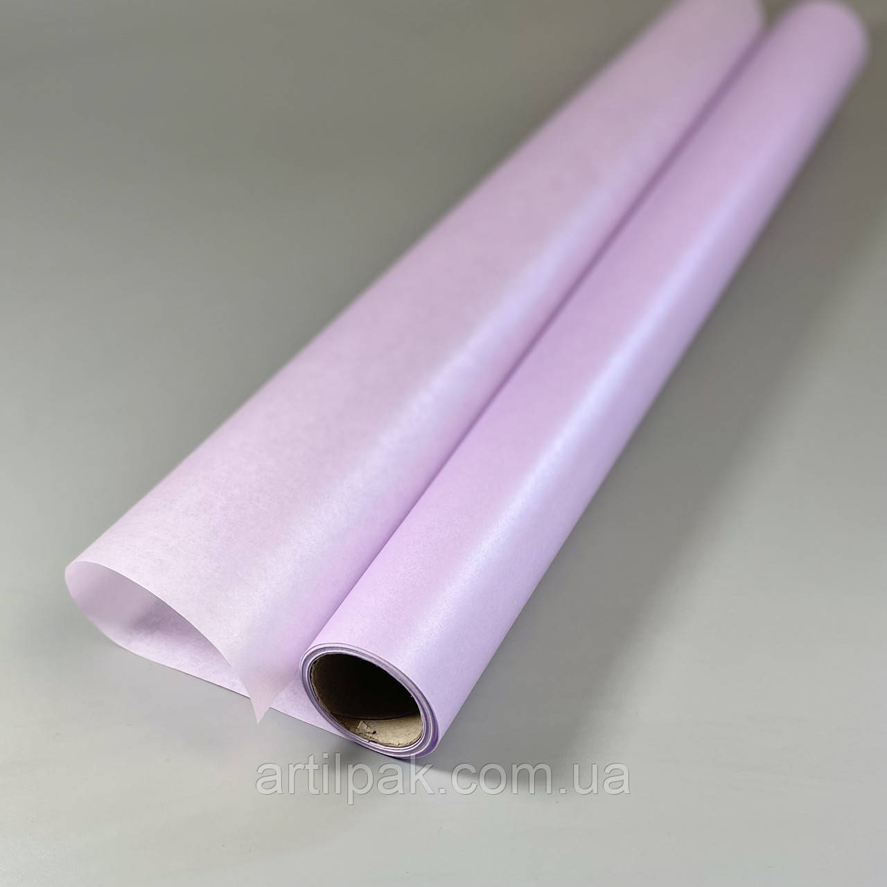 Папір тіш'ю в рулоні Лаванда з перламутром, 50 см*14 м, фото 1