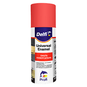 Фарба аерозоль жовта 1023, 400мл "Delfi"
