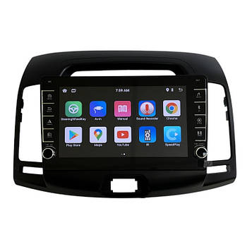 Магнітола для Hyundai Elantra 2006-2012 Android 4/64 ГБ з кнопками | 4G, 8-ядер, CarPlay, Bluetooth, камера