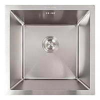 Кухонная мойка нержавейка 44*44 VALESO Handmade монтаж под столешницу (3.0/0.8)