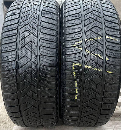 Шини б у 225/50R17 PIRELLI SOTTOZERO 3 зима, фото 1