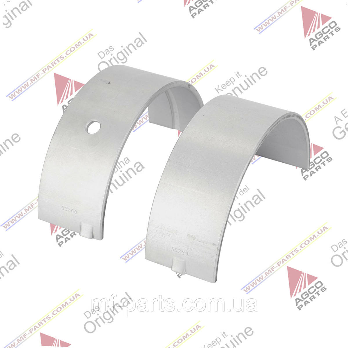 V836840944 вкладиш корінний (стандарт), ОРИГІНАЛ AGCO