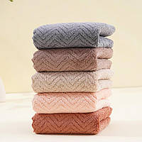 Набір кухонних серветок Ялинки 5 шт. (мікрофібра), 50х25 см. (809)