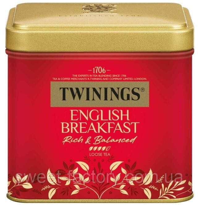 Чай Twinings English Breakfast Tea 100g