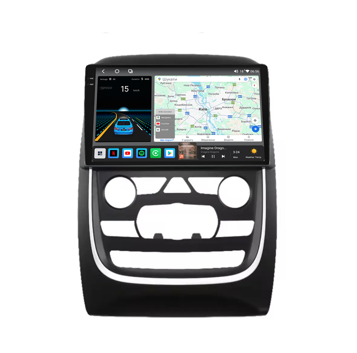 Штатна магнітола Mekede M6 Plus Dodge Durango 3 (2013-2020) CarPlay QleD