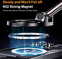 Автомобільний на скло настільний магнітний тримач для телефона X68/K007 з вакуумною присоскою 360°, фото 4