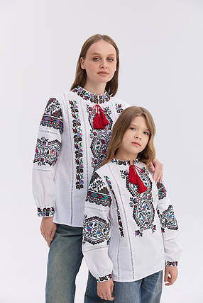 Парні вишиванки для мами та доньки Казка, фото 3