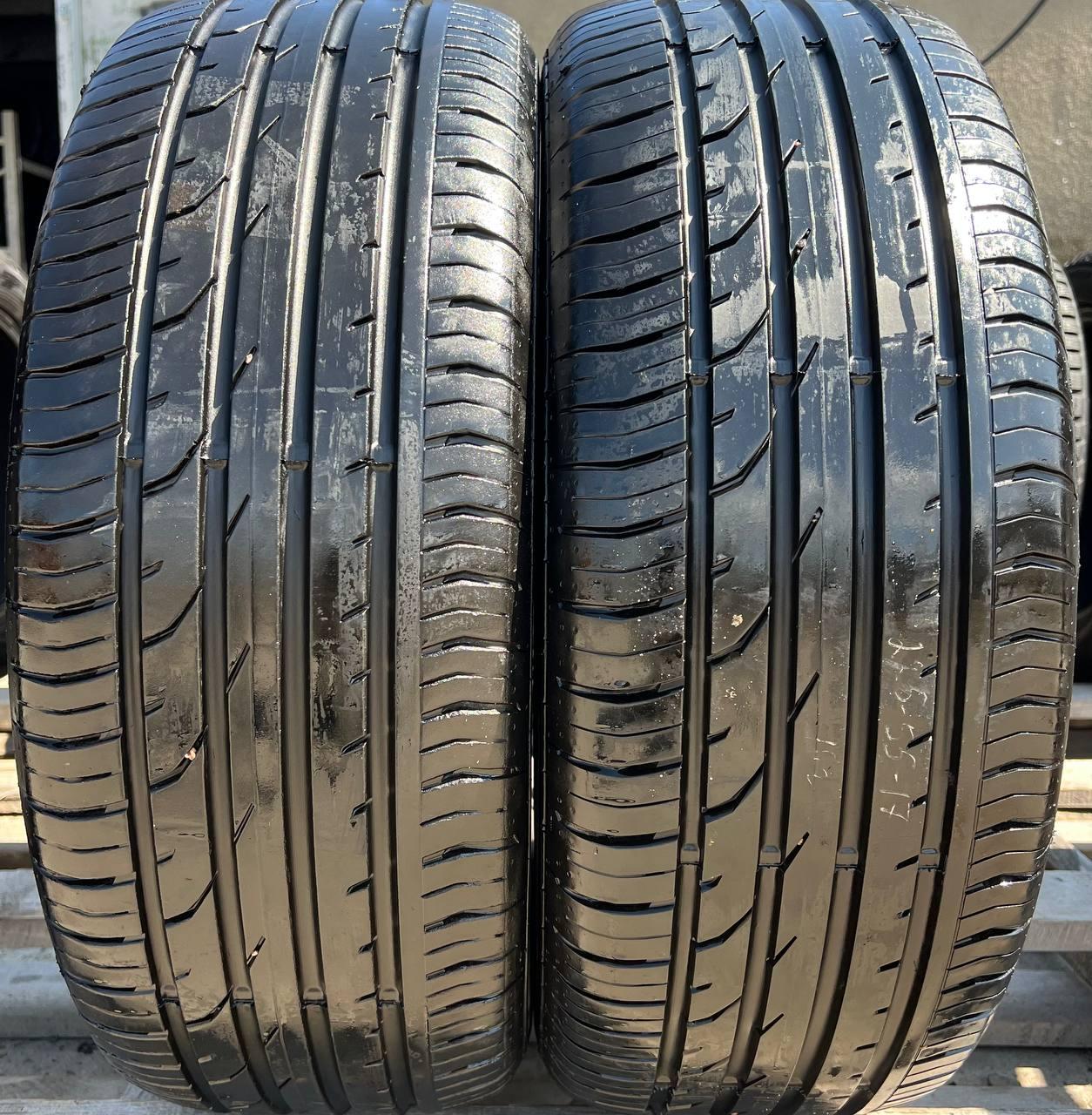 Шини б/у літні 225/55R17 Continental Conti Premium Contact 2